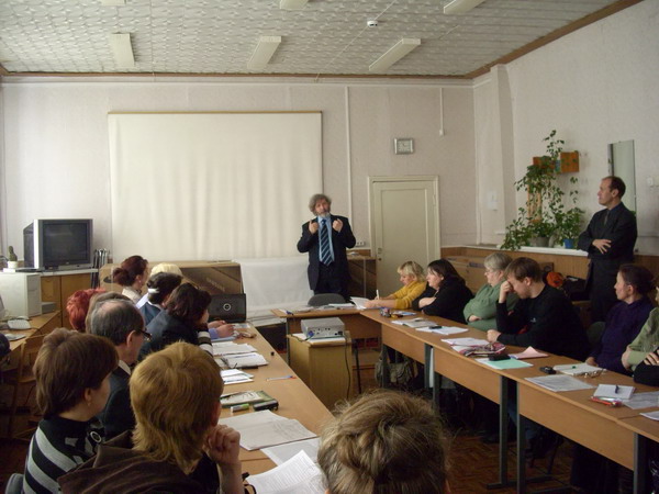 В. М. Журавлёв в Институте повышения квалификации